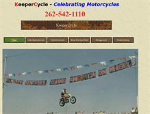 Tablet Screenshot of keepercycle.com
